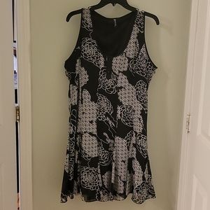 Milano 100% Polyester floral dress Sz 12